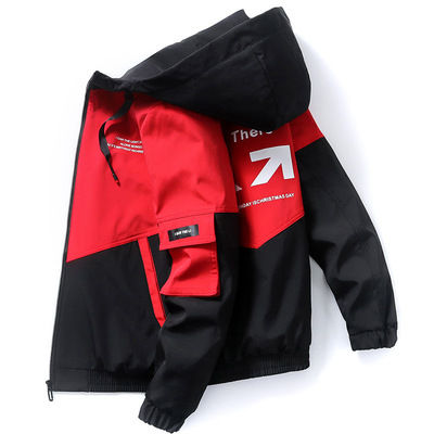 Thumbnail: OEM Custom Hooded Casual Men Winter  Outwear Parka Fashion Printed Jacket
