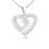 Thumbnail: .925 Sterling Silver 1/2 Cttw Diamond 18" I-J Color, I3 Clarity)