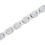 Thumbnail: 14K White Gold 4 7/8 Cttw  Diamond  X-Link 7"Bracelet (I-J Color, SI2-I1 Clari
