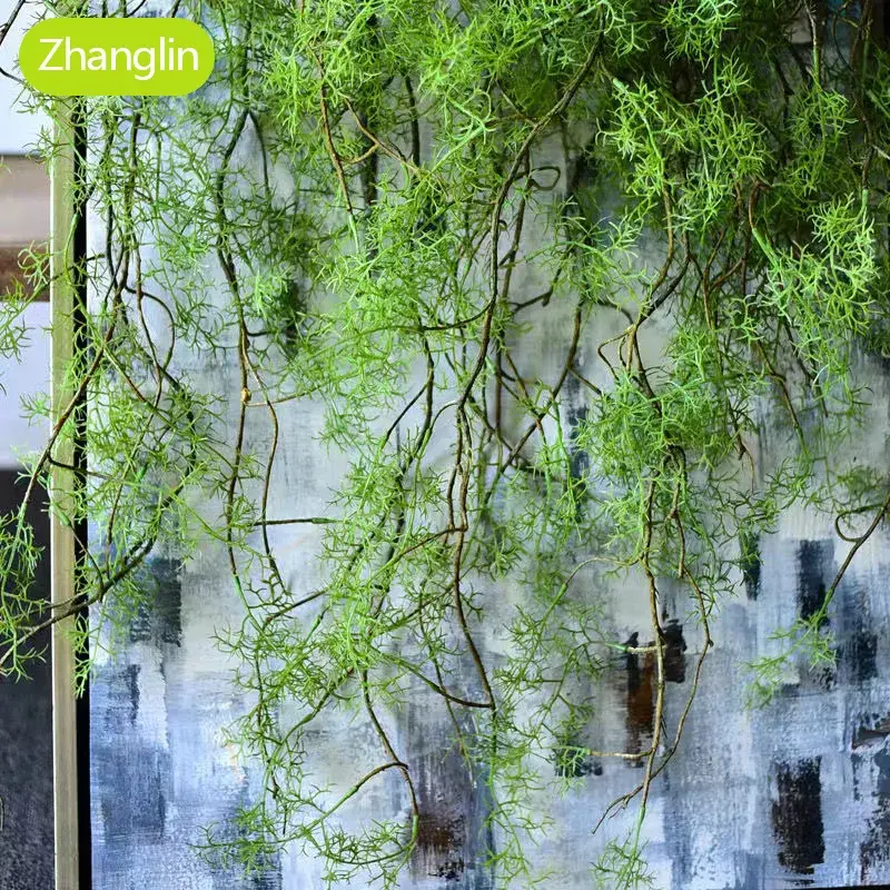 Thumbnail: 140 Cm Artificial Plant Black Bone Mango Vine 1 Piece 5 Branches Ho