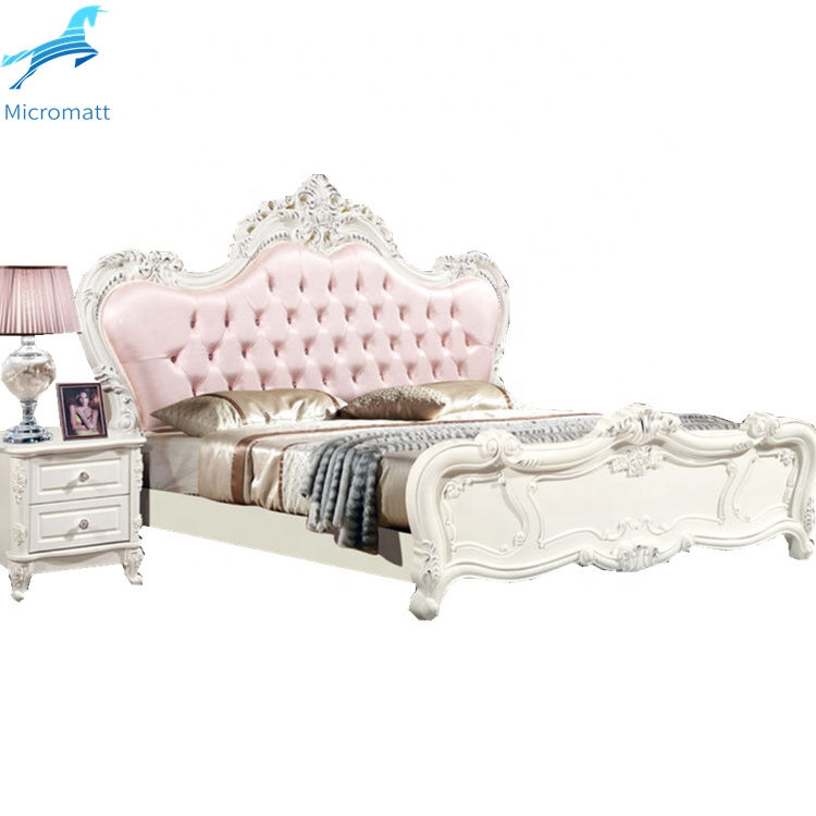 Thumbnail: Wood Bedroom Set Furniture Room Double King Size Modern Bed Frame