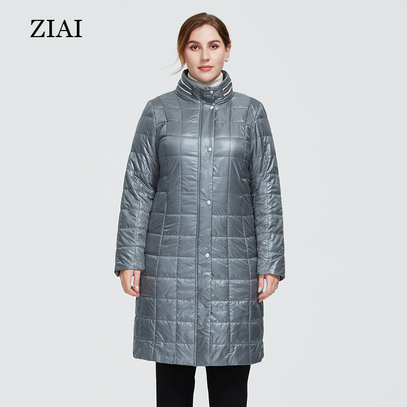 Thumbnail: New Fashion Custom Long Puffer Jacket Outwear Women Parka Padde