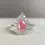 Thumbnail: SGARIT Fine Jewelry 5.26g 18k Gold 0.528ct  Fancy Pink Real Diamond