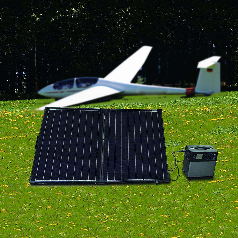 Thumbnail: ACOPower PTP 100W Portable Solar Panel Expansion Briefcase