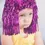 Thumbnail: Adjustable Foil Tinsel Wigs Fancy Dress Shiny Party Wig Metallic Costu