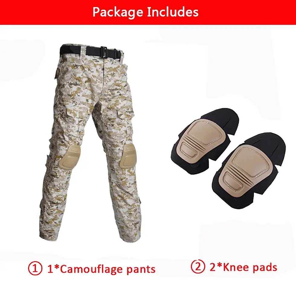 Thumbnail: Multicam Camouflage Military Tactical Pants Army Wear-Resistant Hik