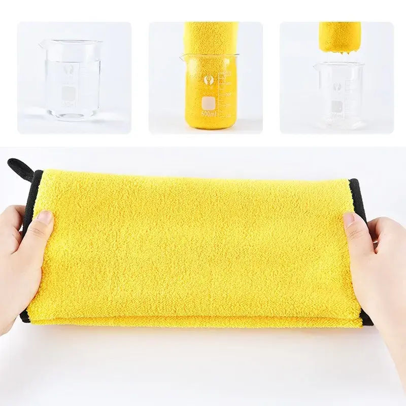 Thumbnail: Quick Drying Dog and Cat Towels Soft Fiber Towels Absorbent Bath T