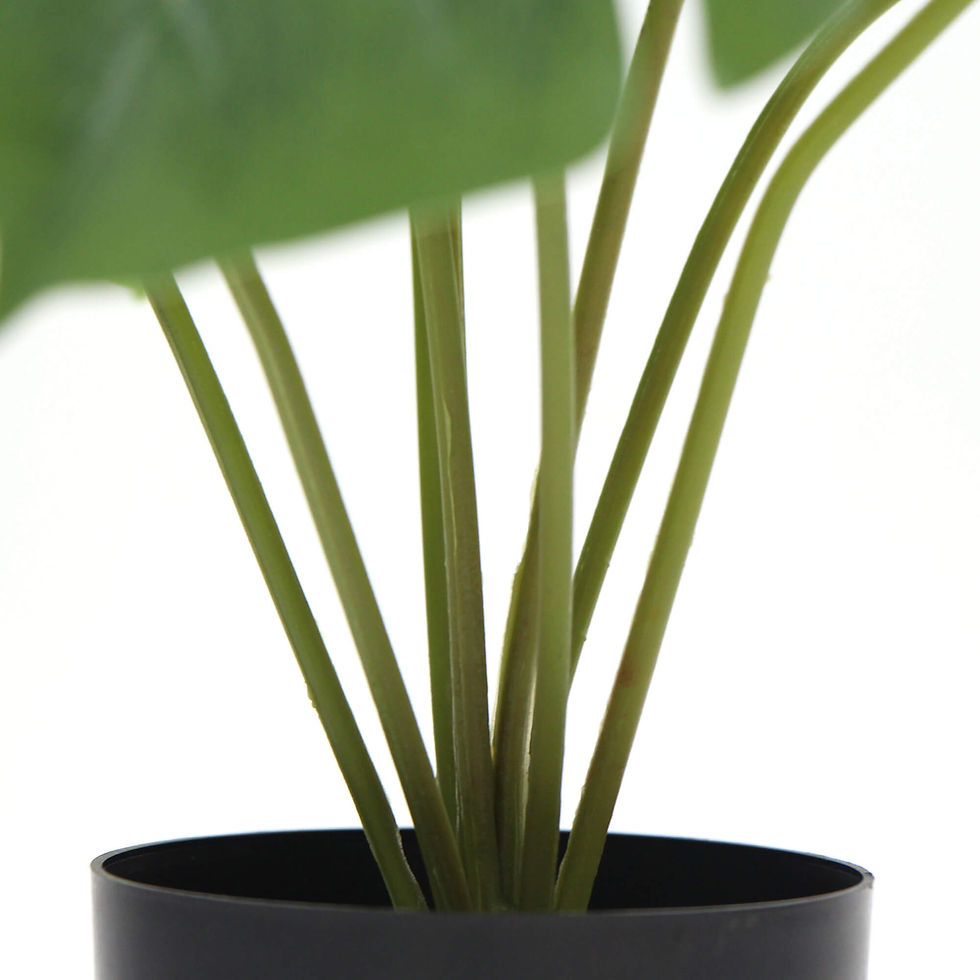 Thumbnail: Potted Artificial Split Philodendron Plant With Real Touch Leaves 40cm