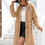 Thumbnail: Wholesale Latest New Fashion Design Women Wool Casual Winter Faux Fur Coat