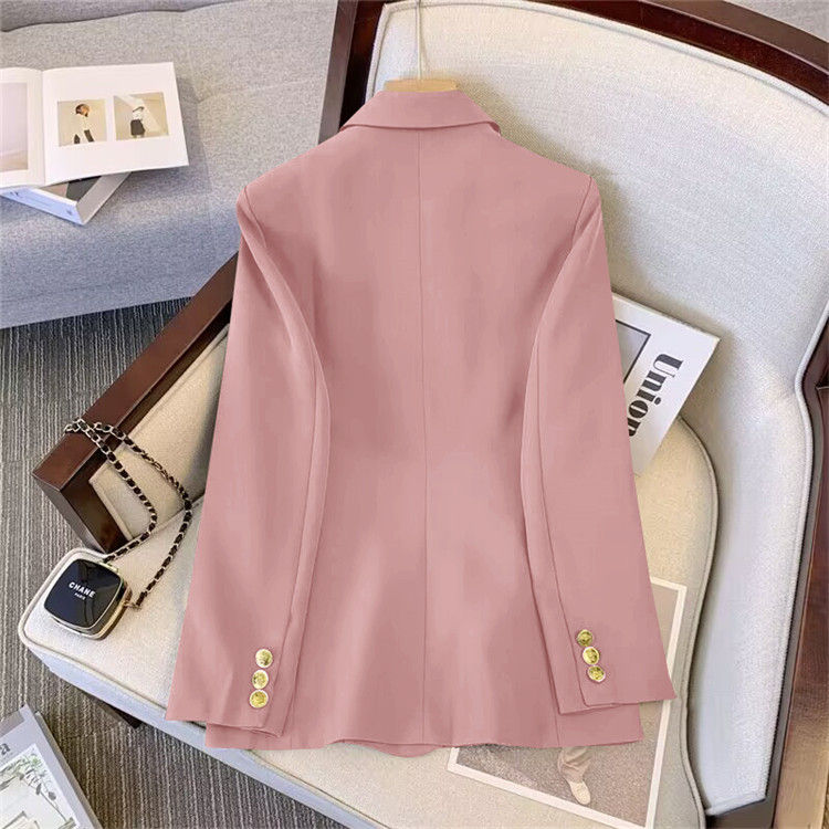 Thumbnail: Wholesale New Fashion Trendsetter Breasted Trim Suit Women Co