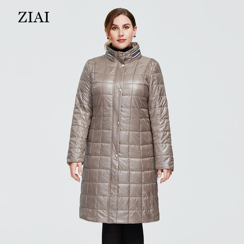 Thumbnail: New Fashion Custom Long Puffer Jacket Outwear Women Parka Padde