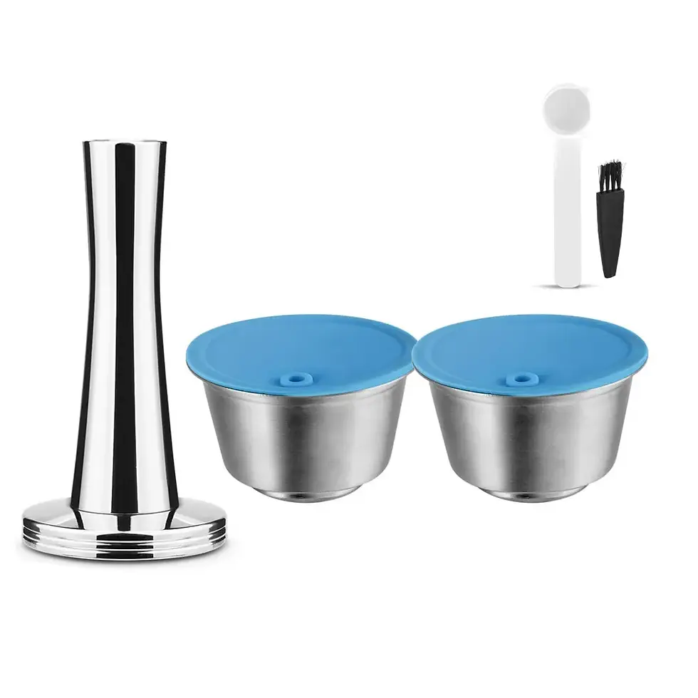 Thumbnail: Refillable STAINLESS STEEL Capsule Reusable for Dolce Gusto Capsule Silicone Co
