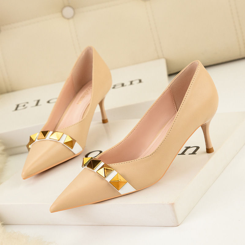 Thumbnail: Fashion Sexy Banquet Ladies Dress Shoes Women Pointe