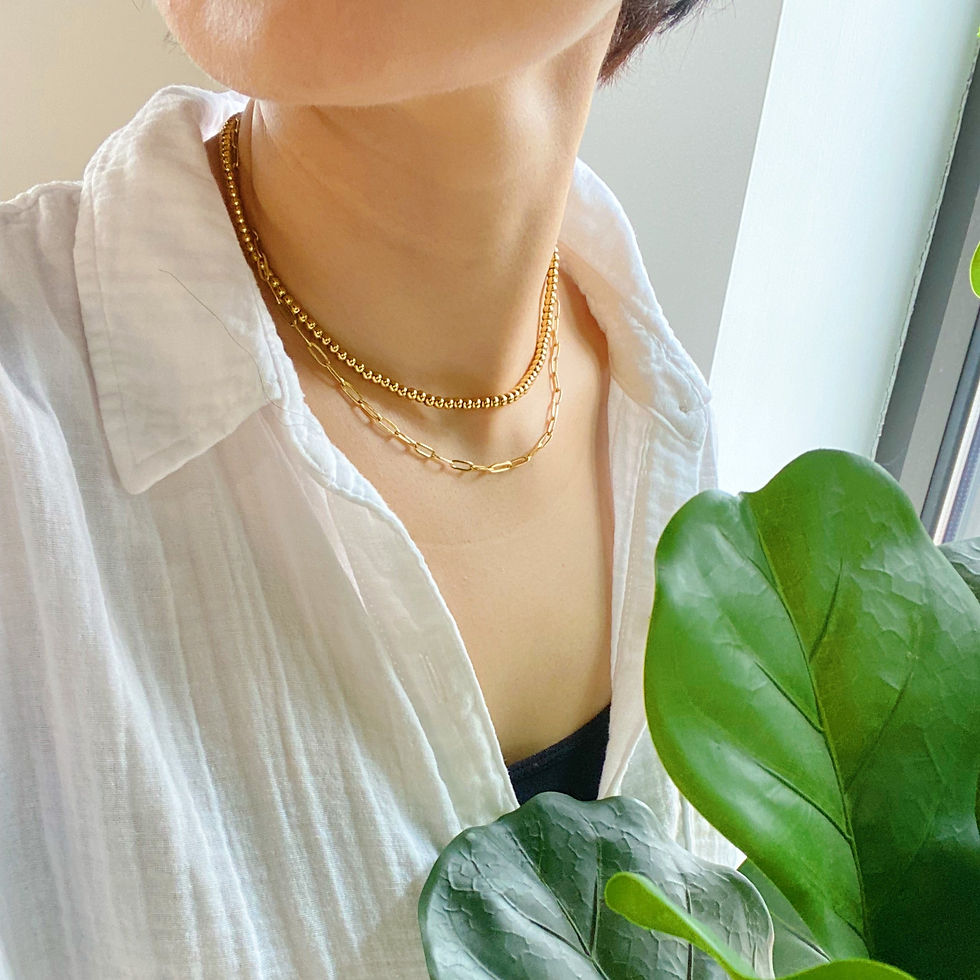 Thumbnail: Soho Chic Layered Chain Necklace
