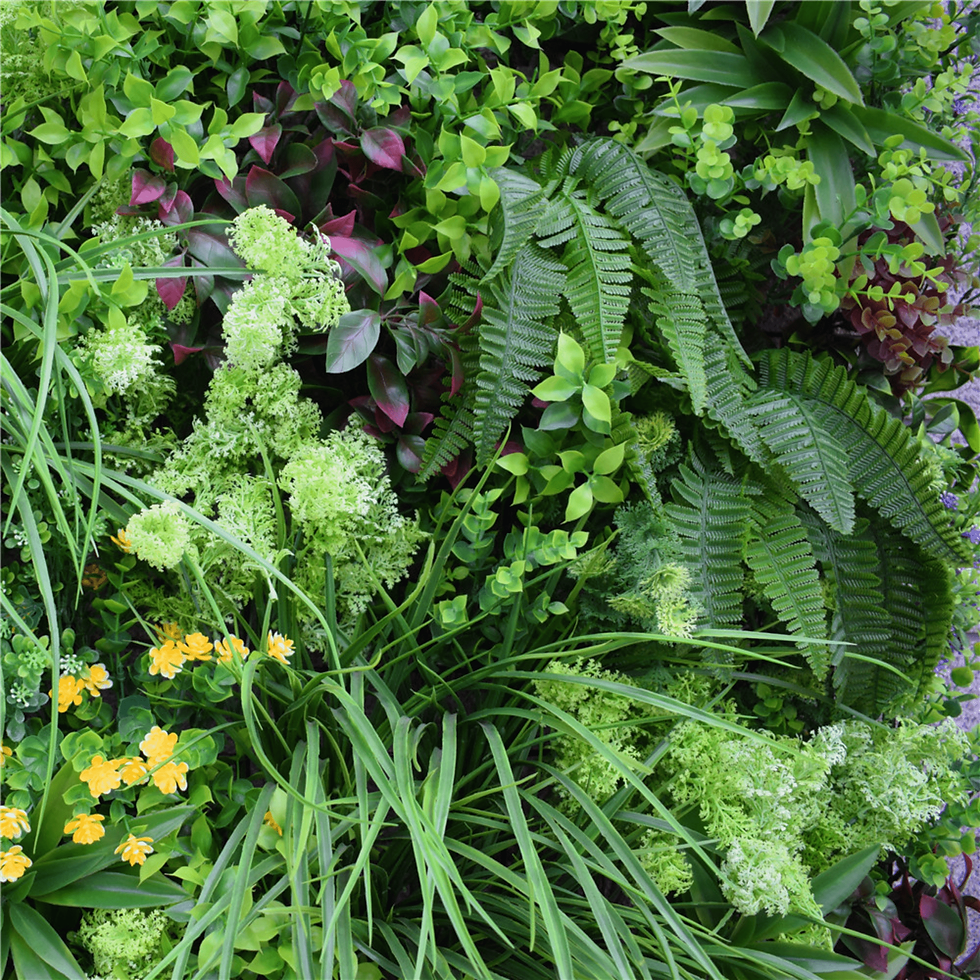 Thumbnail: Luxury Country Fern Artificial Vertical Garden 40" X 40" 11SQ FT Comme
