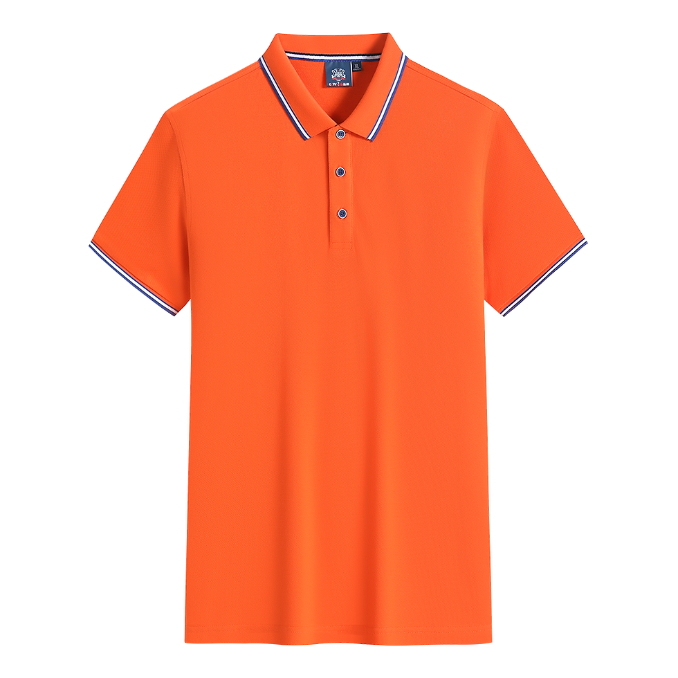 Thumbnail: Custom T Shirt 100% Cotton Mens Polo Shirt Women Plus Size Polo Shirt