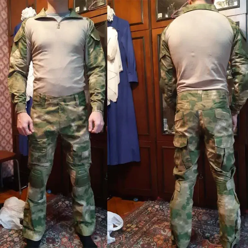 Thumbnail: Multicam Camouflage Military Tactical Pants Army Wear-Resistant Hik