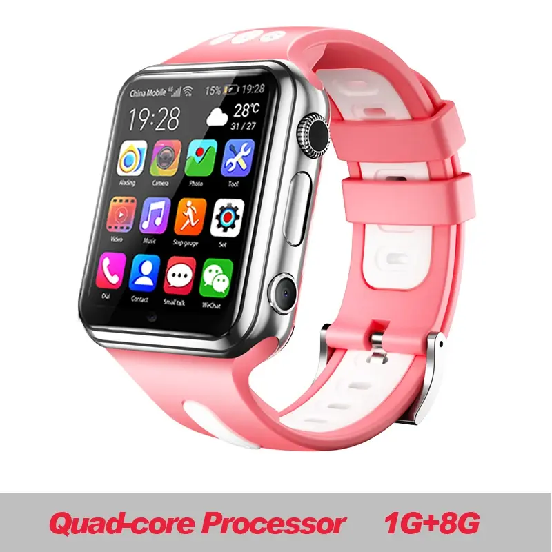 Thumbnail: H1/W5 4G GPS Wifi Location Student/Kids Smart Watch Phone Android