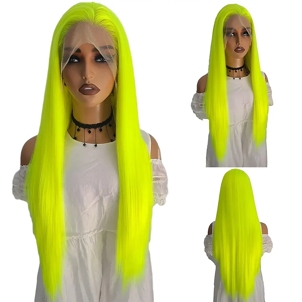 Thumbnail: Synthetic Long Red Straight Wig Synthetic Lace  Front Wigs for Wo