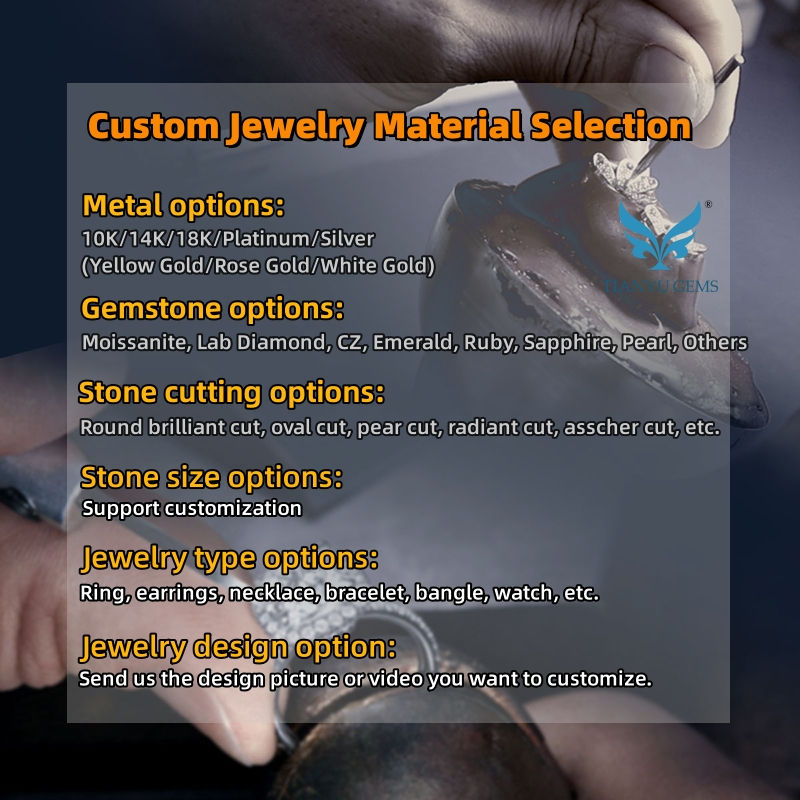 Thumbnail: Tianyu Gems Fine Jewelry Sterling 18K Gold Plated White Pendant Sliv