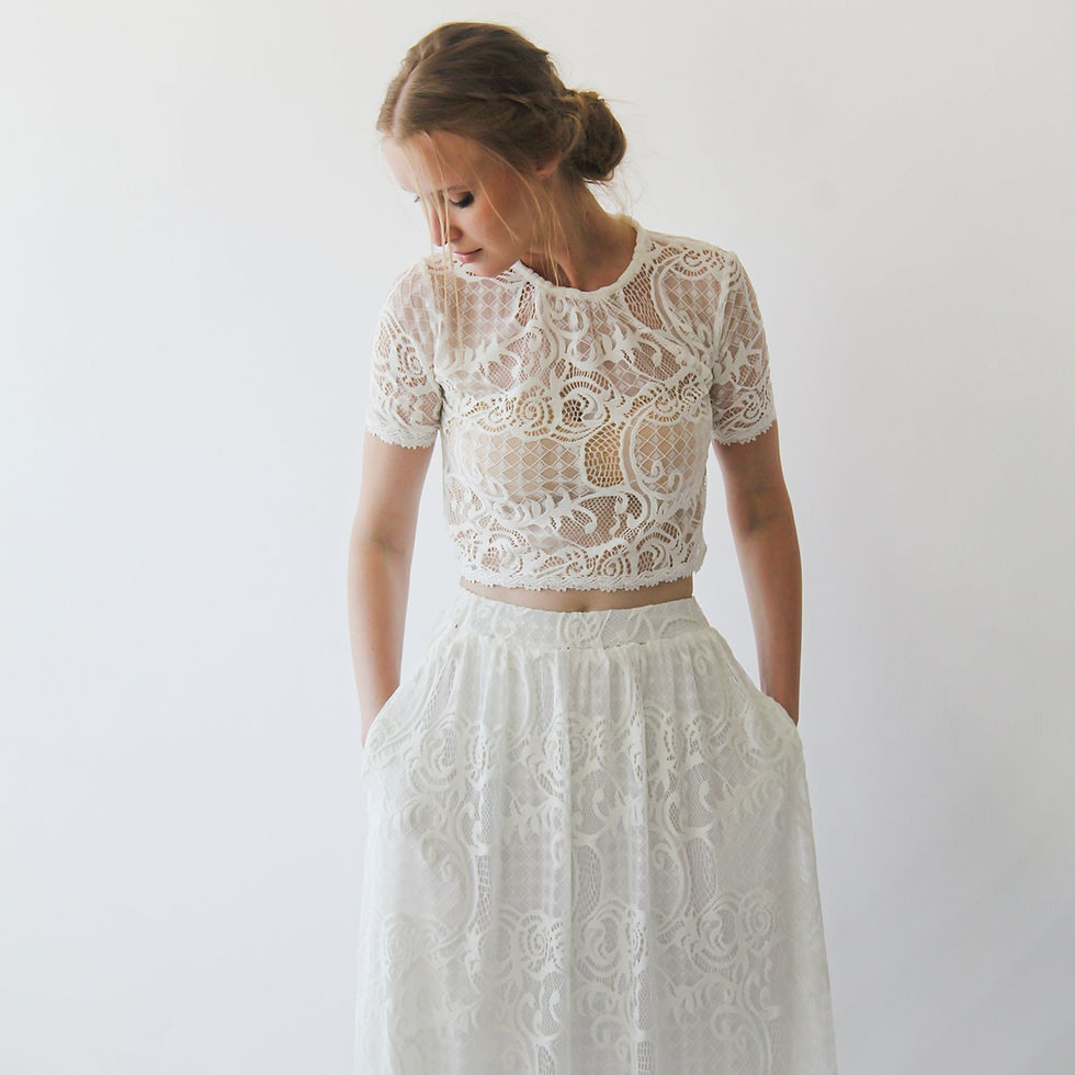 Thumbnail: Wedding Dress Separates  #1249