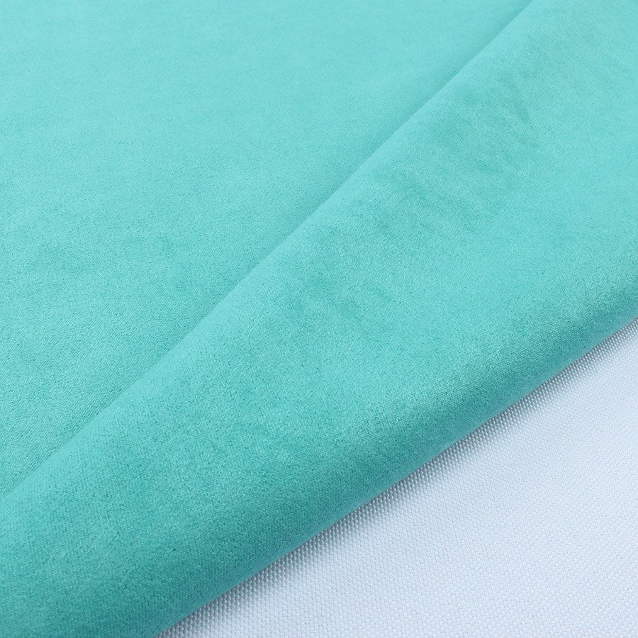 Thumbnail: Thin Faux Suede Fabric Satin Backing for Clothing Garment Soft Poly