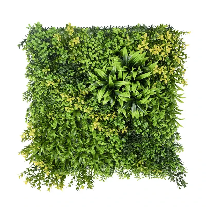 Thumbnail: Indoor and Outdoor Anti Ultraviolet Artificial Plant, Green Wall Plastic