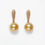 Thumbnail: 10K 14k Gold 18K Seawater Pearls Diamond Drop Earrings   Jewelry