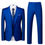 Thumbnail: Blazer Set Suit Single Buckle Fashion Wedding Groom Men's Formal S