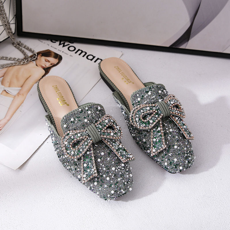 Thumbnail: Fashion Outside Daily Leisure Ladies Flat Sandal Slipper s