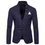 Thumbnail: Men Blazer High Quality England Fashion Slim Fit Men Suit Blazers S