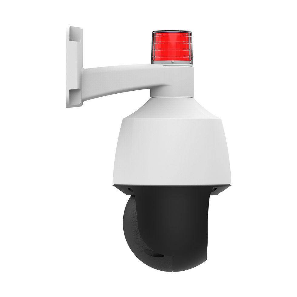 Thumbnail: 5MP AI Deep Learning Network Mini PTZ Camera With Active Deterrence Bas
