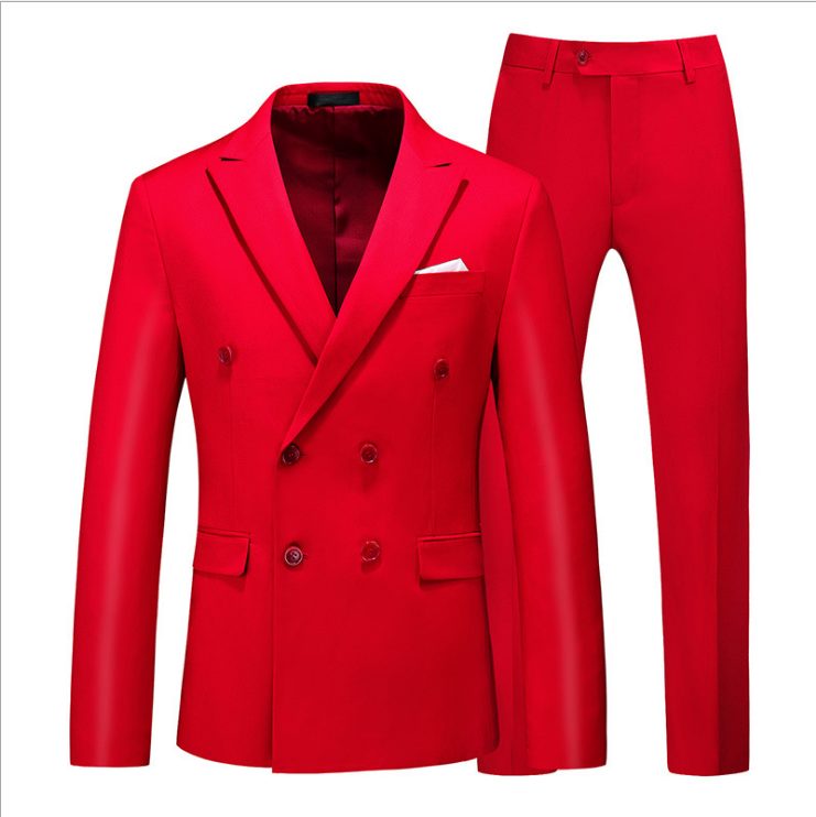 Thumbnail: Wedding Men Suit Casual Business Meeting Slim Fit Blazers Terno