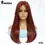 Thumbnail: Synthetic Lace Front Wigs Long Straight Blonde Red Wig for Black Wo