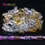 Thumbnail: 100Pcs/Lot Gold/Silver Hair Dreadlock Beads Micro Rings Link Tube