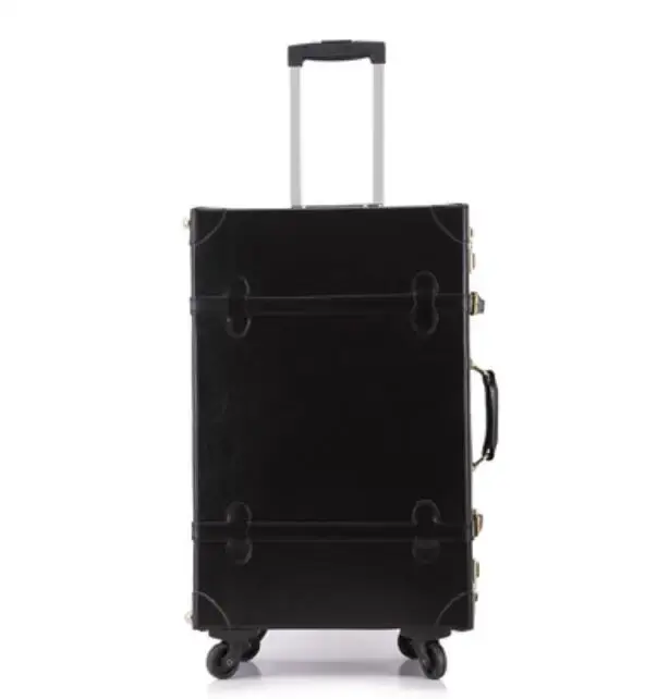 Thumbnail: Carrylove 20"22"24"26" Inch Women Retro Leather Trolley Luggage