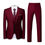 Thumbnail: Blazer Set Suit Single Buckle Fashion Wedding Groom Men's Formal S
