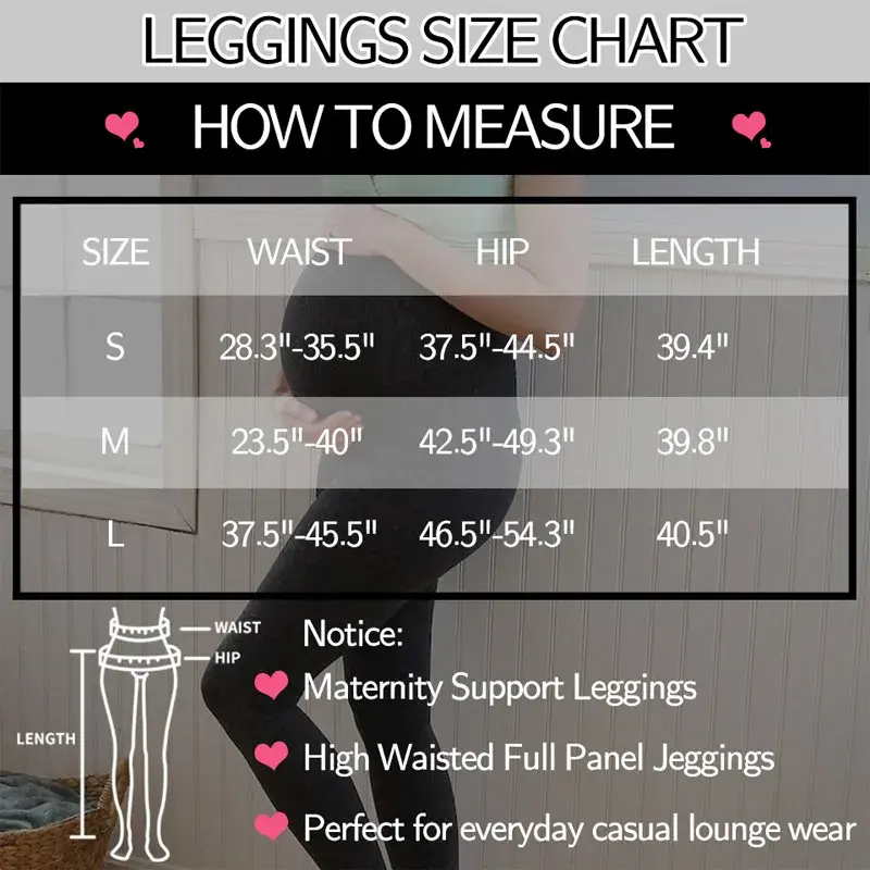 Thumbnail: High Waist Pregnancy Leggings Skinny Maternity Clothes for Pregn