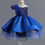 Thumbnail: Kids Elegant Pearl Cake Princess Dress Girls Dresses for Wedding