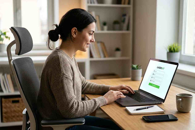 Register on Laser247