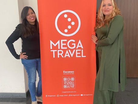 Viajando con Kultural Travel by Fraveo y Loli Viaja By FraVEO asisten a capacitación de Mega Travel