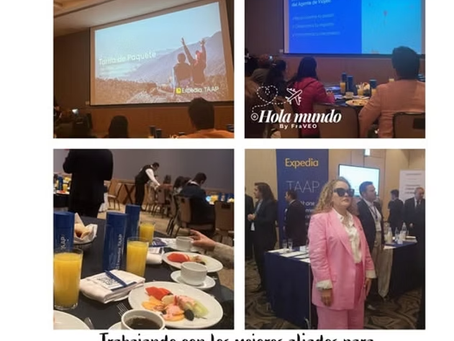 HolaMundobyFraveo participó el 14 de abril en el Roadshow de Expedia TAAP
