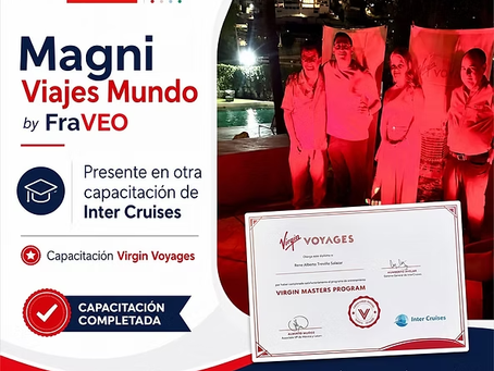 MagniViajesMundobyFraveo en capacitación con Inter Cruises
