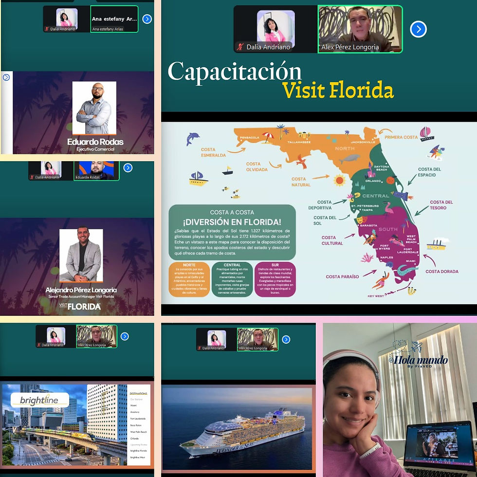 La agencia Hola Mundo by Fraveo participo en capacitación de Mega Travel