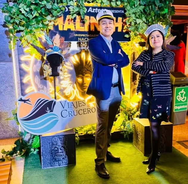 ViveMásViajandoByFraveo participó en la función del musical Malinche, invitados por el operador Viajes y Cruceros