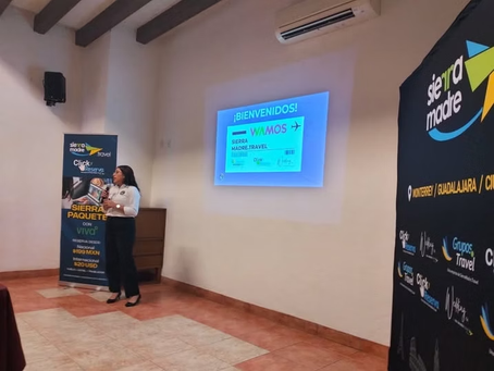 TravelXelMundobyFraveo en la presentación de WAMOS.