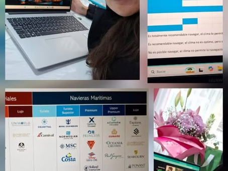 TravelClubMXByFraveo participó en capacitación en línea de Mundo Cruceros y Viajes.