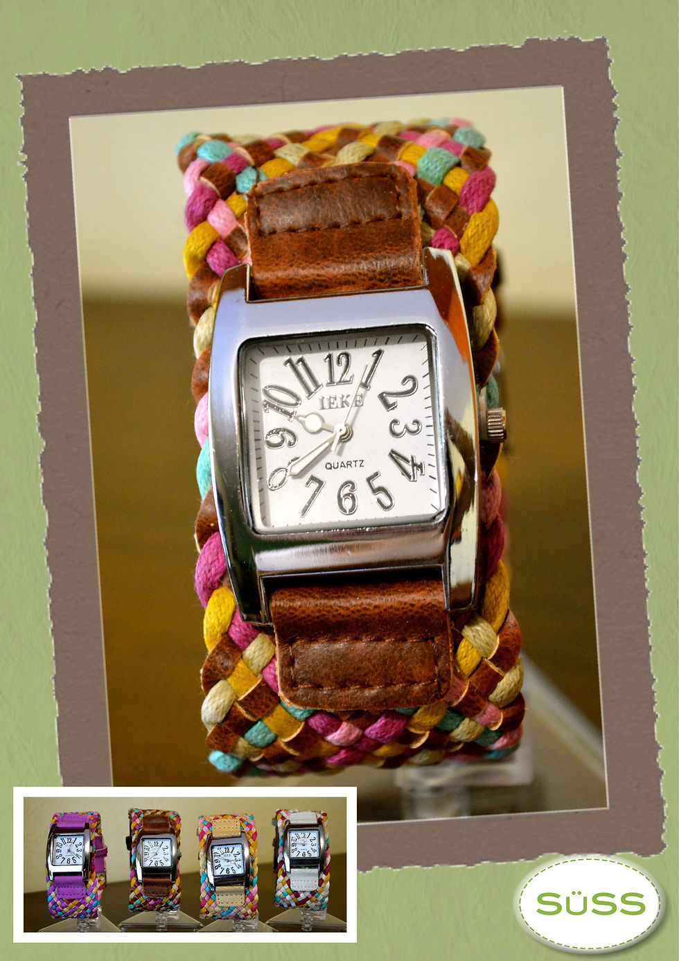 Reloj Cuerda Trenzada