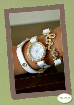 Reloj multi-layer Love