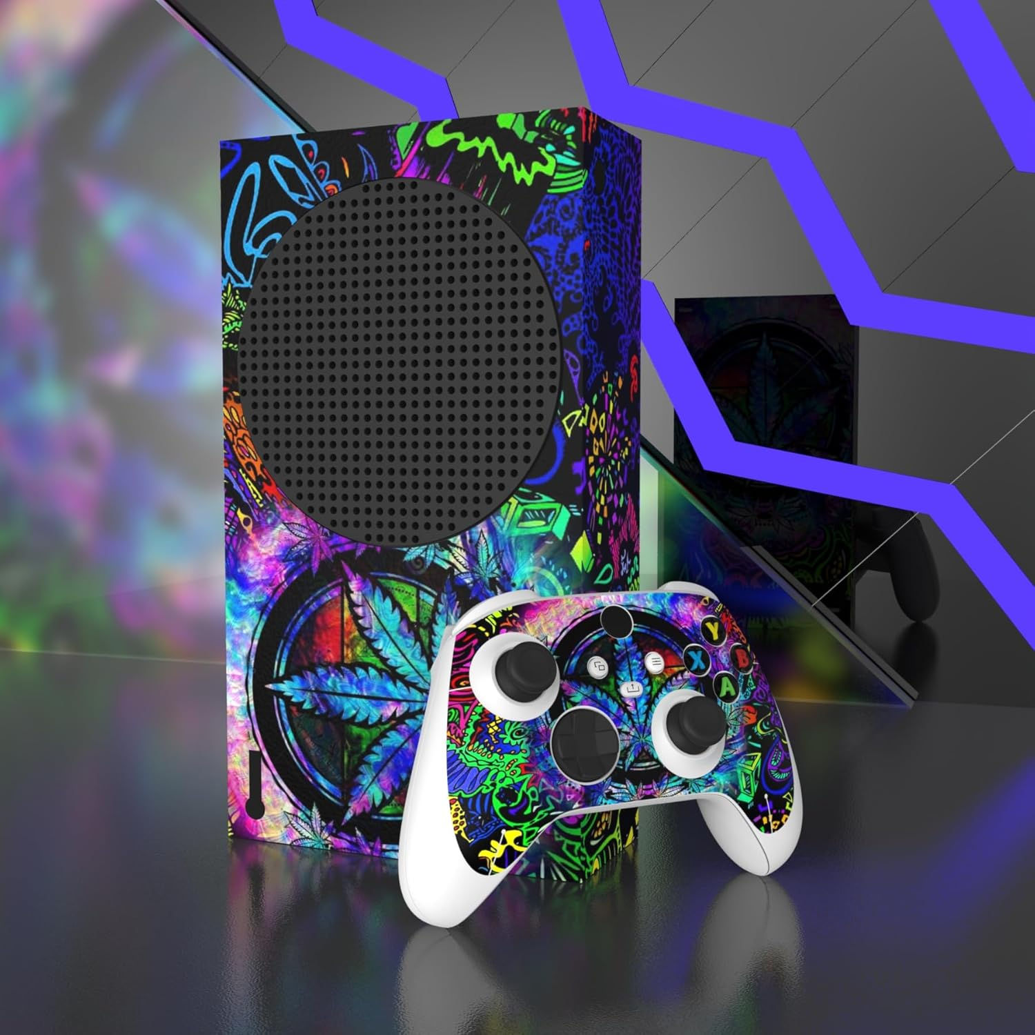 Psychedelic - Xbox Series S vinyl skin